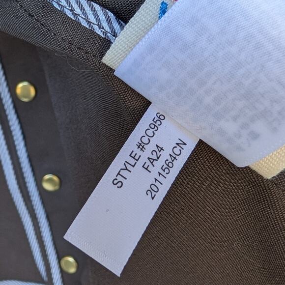 J.Crew Brown Long Barn Cotton Classic Trench Coat Jacket, size L - Picture 13 of 13